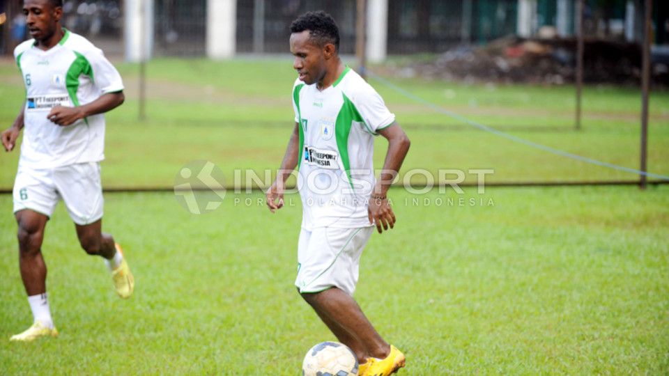 Yohanes Ferinando Pahabol. Copyright: &copy; Ratno Prasetyo/INDOSPORT